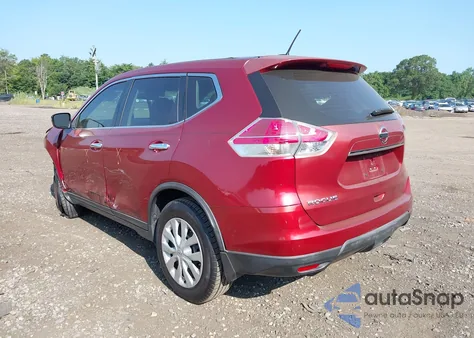 2015 Nissan Rogue S из США, поврежденный, VIN KNMAT2MT3FP548957